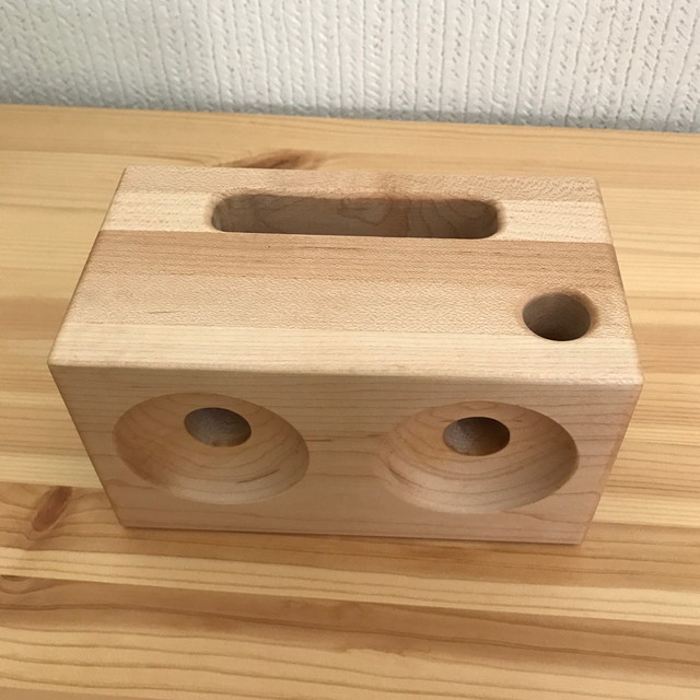 木製 iPhone用 スピーカー